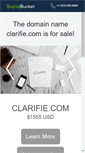 Mobile Screenshot of clarifie.com